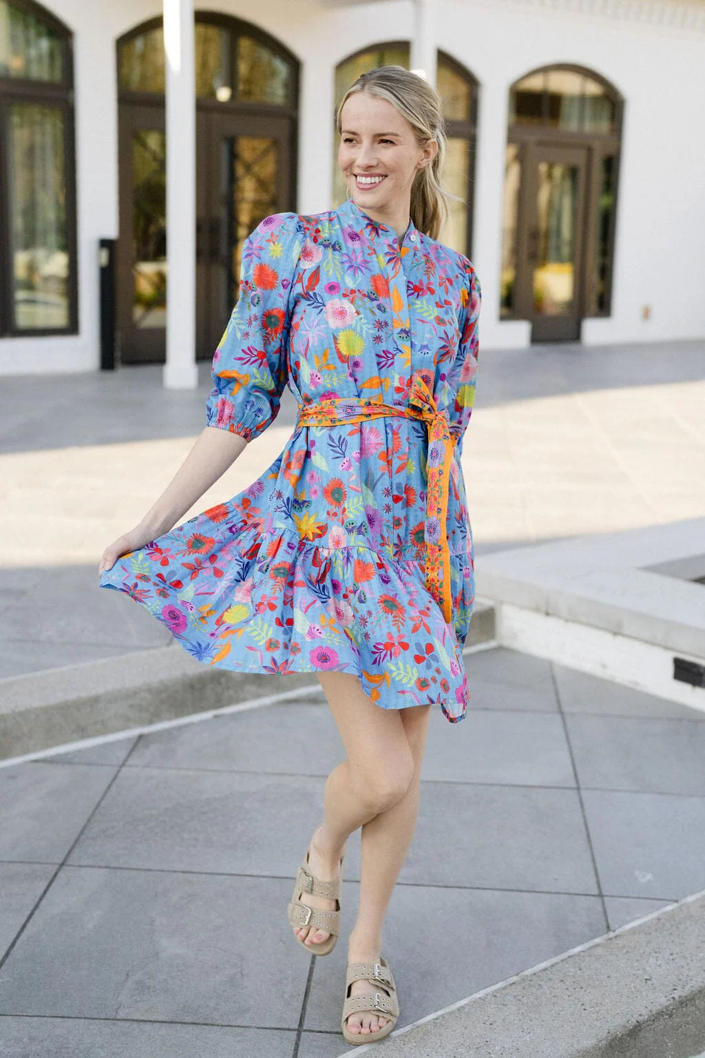 Hazel Dress (Blue)