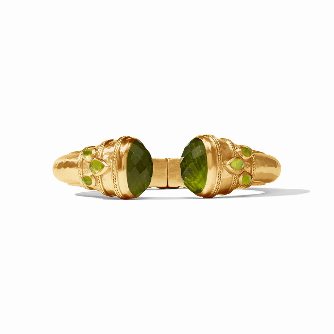 Cannes Cuff (Iridescent Palmetto Green)
