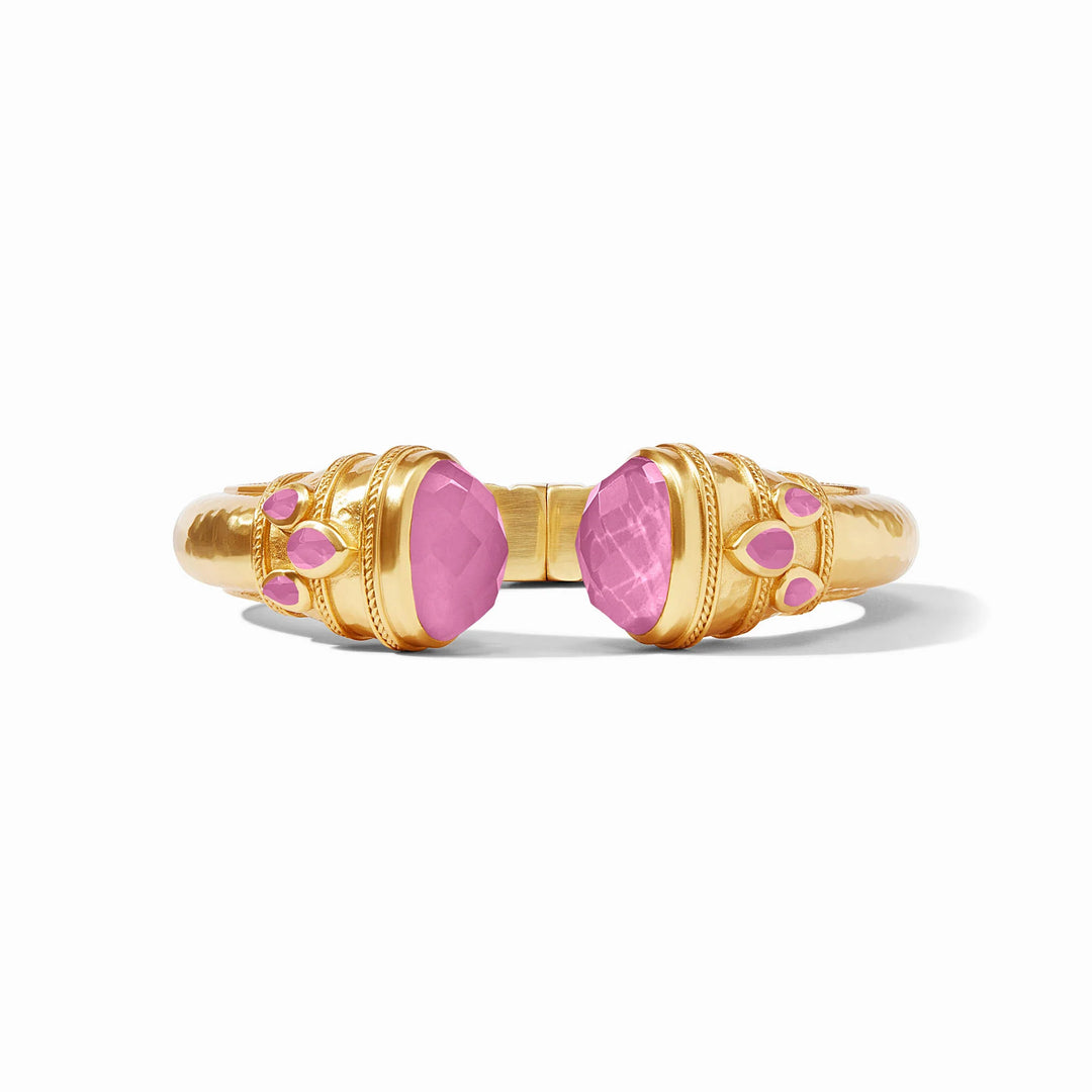 Cannes Cuff (Iridescent Tourmaline Pink)