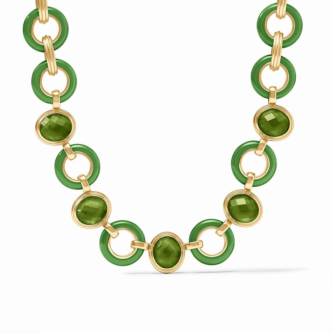 Carnaby Stone Necklace (Palmetto Green)