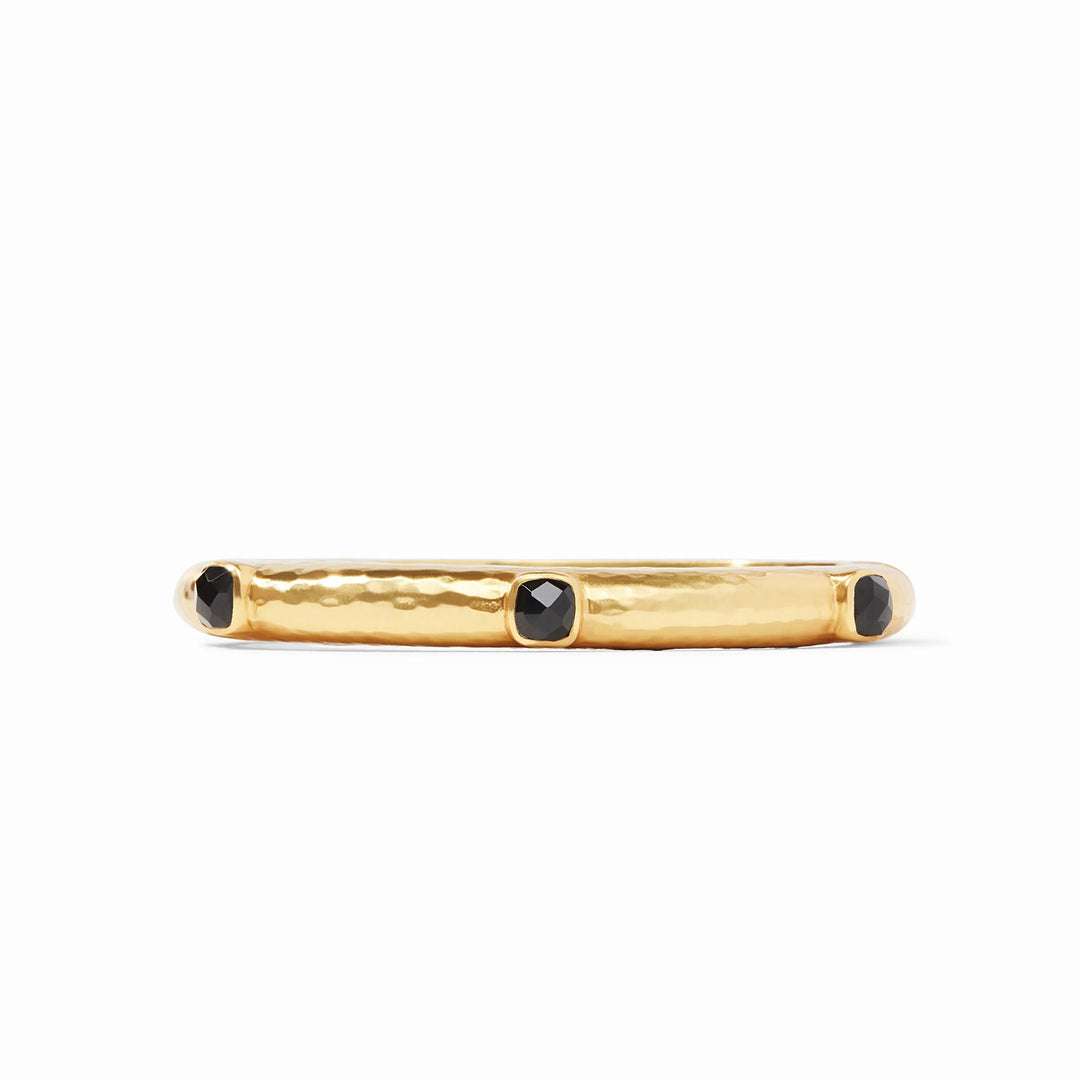 Catalina Hinge Bangle (Obisdian Black)