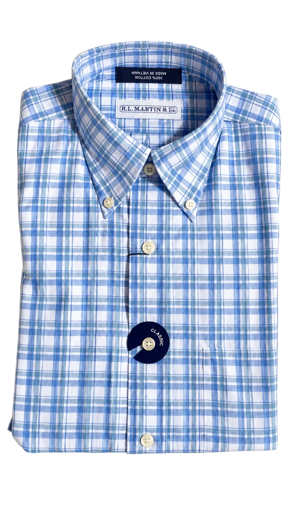 Hardy Performance  (Navy/Lt Blue Plaid)