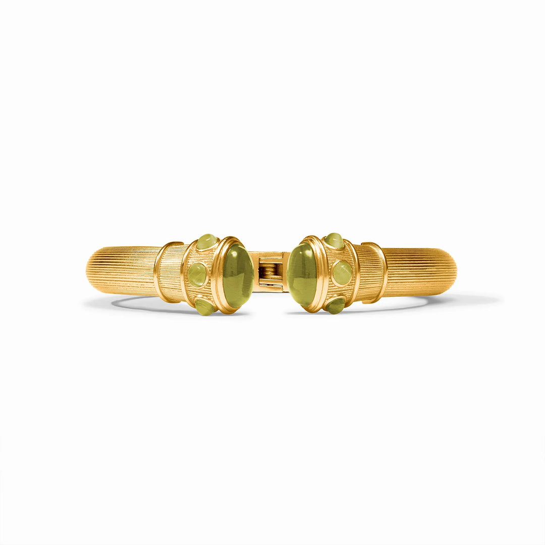 Cobblestone Demi Cuff (Green Cat&