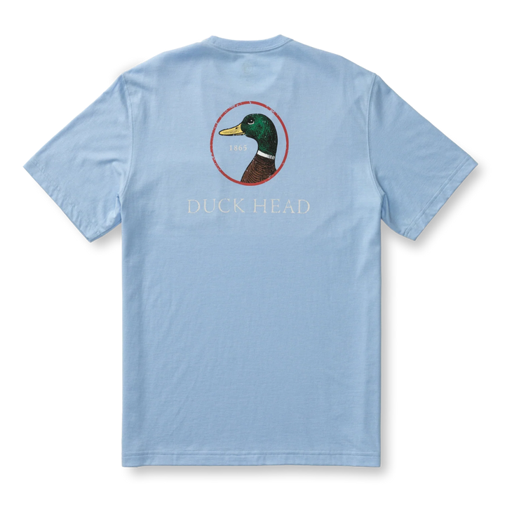Logo Tee (Serenity Blue Heather)