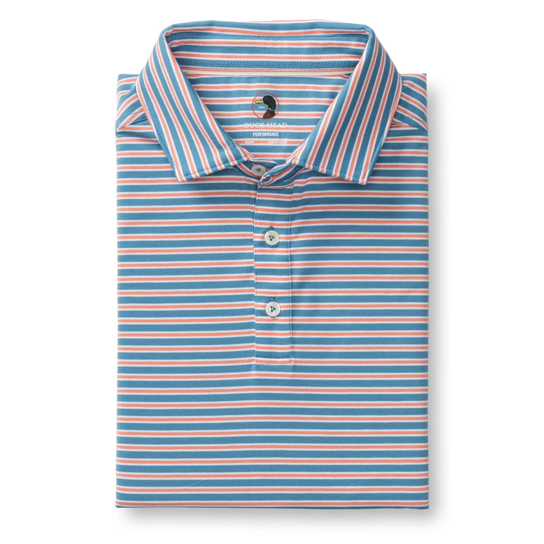 Summerford Performance Polo (Sunwashed Blue)