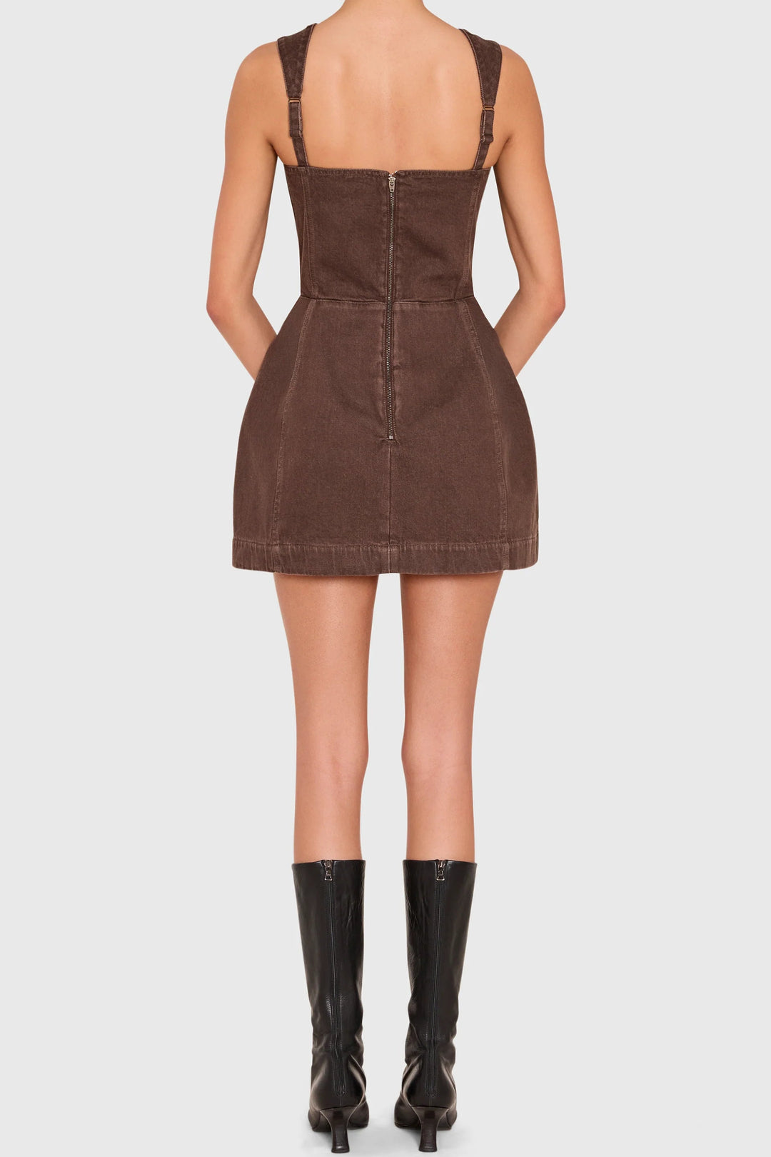 Bethany Romper (Cocoa)