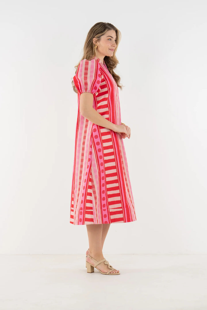 Hampton Dress (Peach Jubilee)