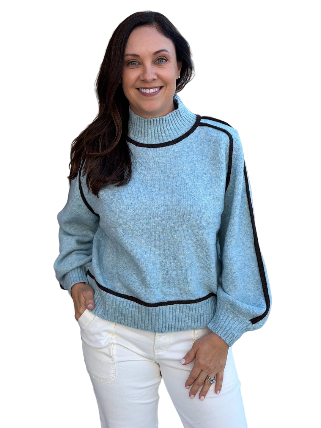 Sally Sweater (Light Blue)