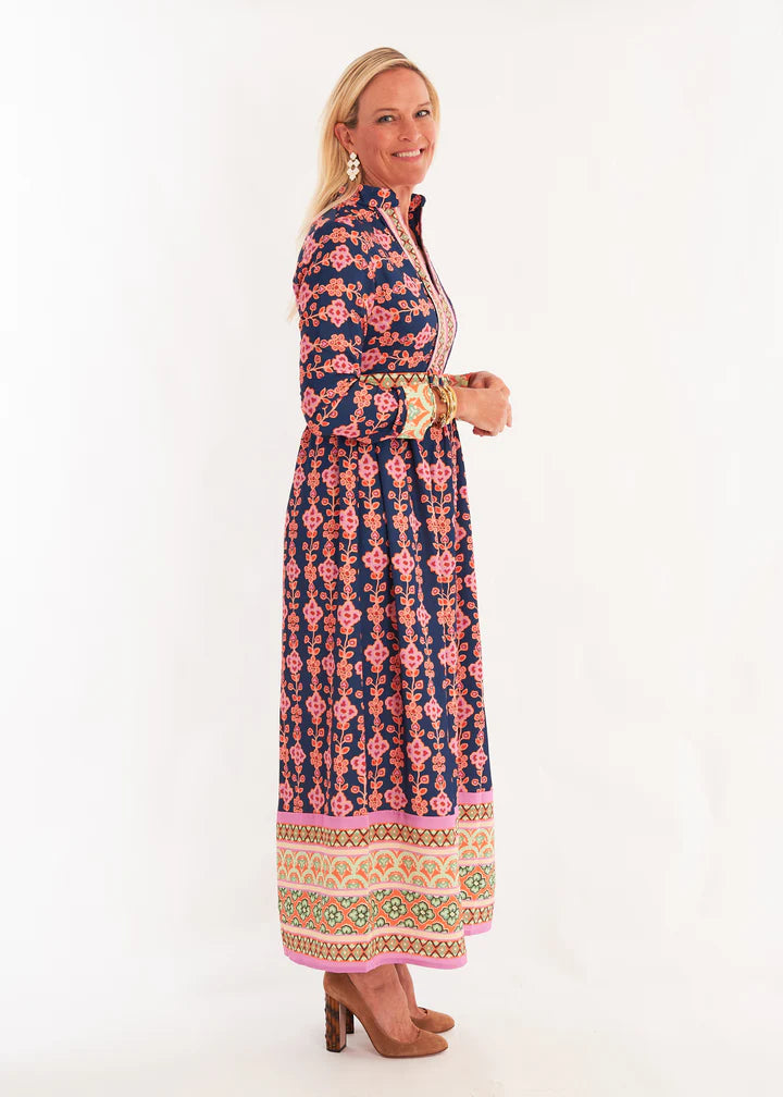 Lane Dress (Serendipity Blue Multi)