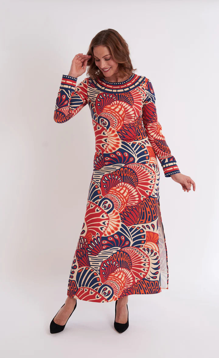 Arianne Dress (Paddle Sienna)
