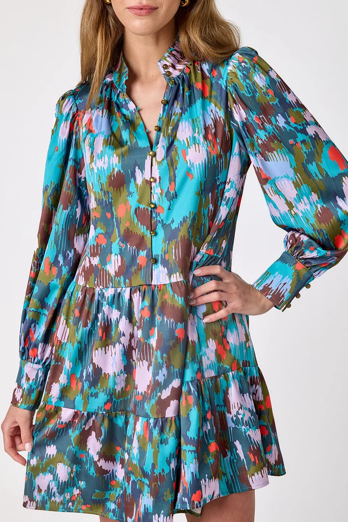 Blaise Dress (Florentine Marble)
