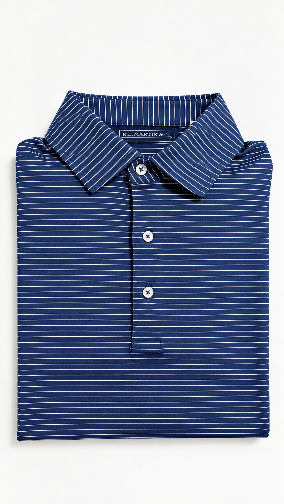 Polo  (Navy/Silver)