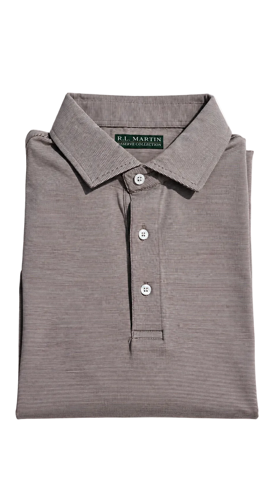 Polo  (Khaki/White)