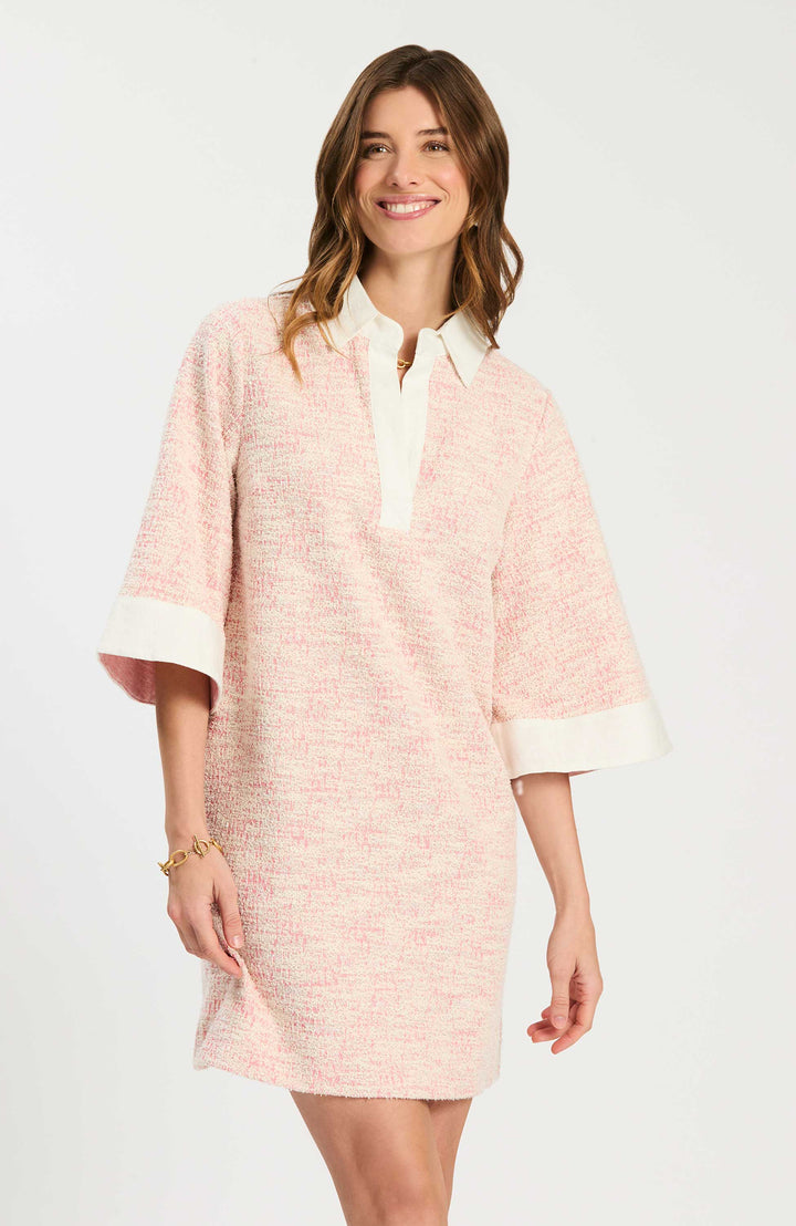 Kristen Knit Boucle (Shell Pink)
