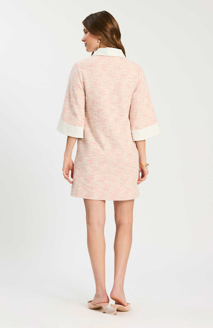 Kristen Knit Boucle (Shell Pink)