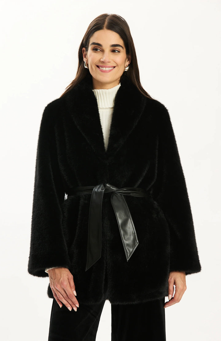 Evie Faux Fur (Black)
