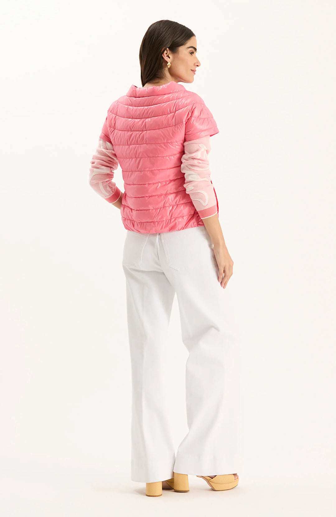 Shelly Cap Vest (Sun Kissed Coral)