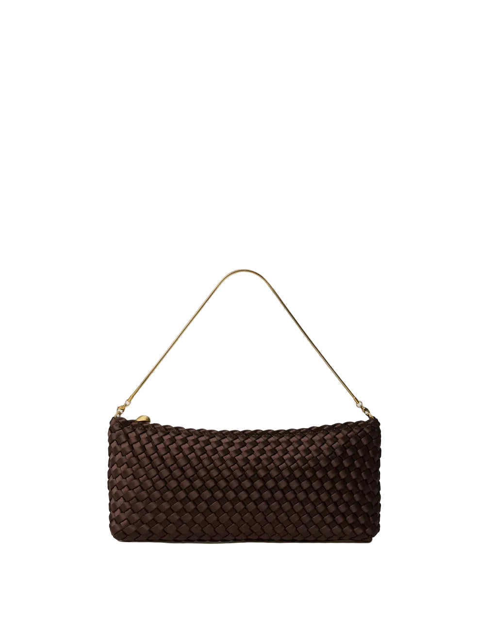 Gala Clutch Satin (Chocolate)