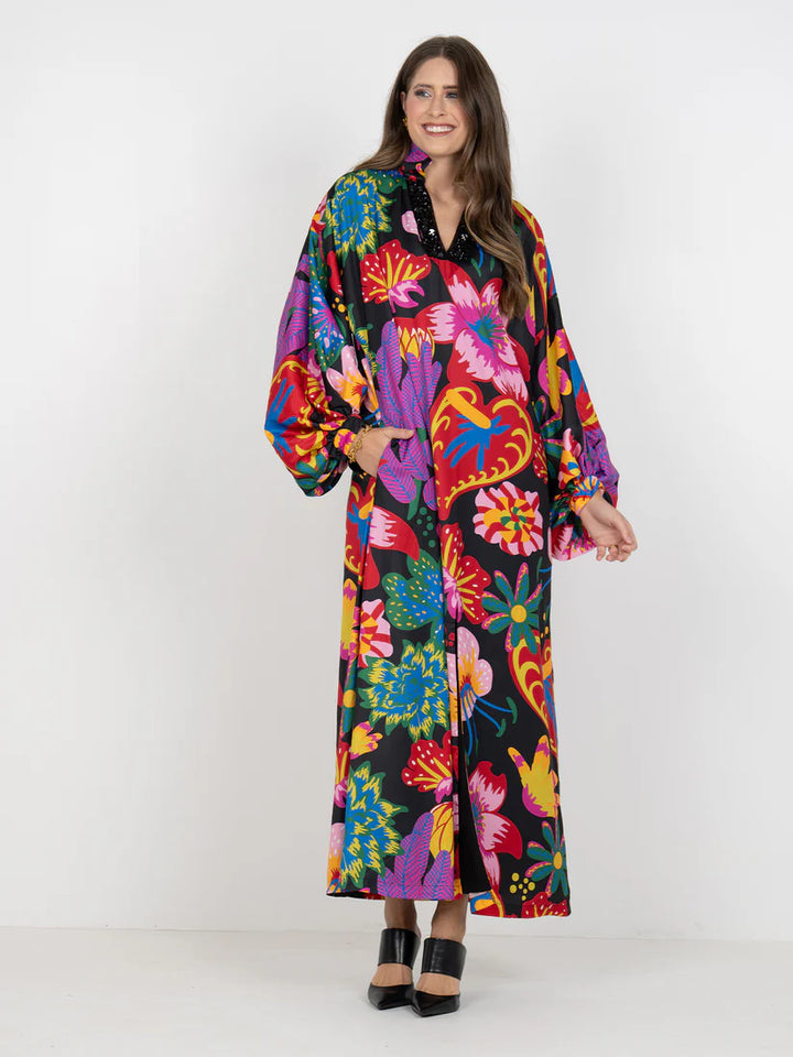 Fiona Dress (Midnight Garden)