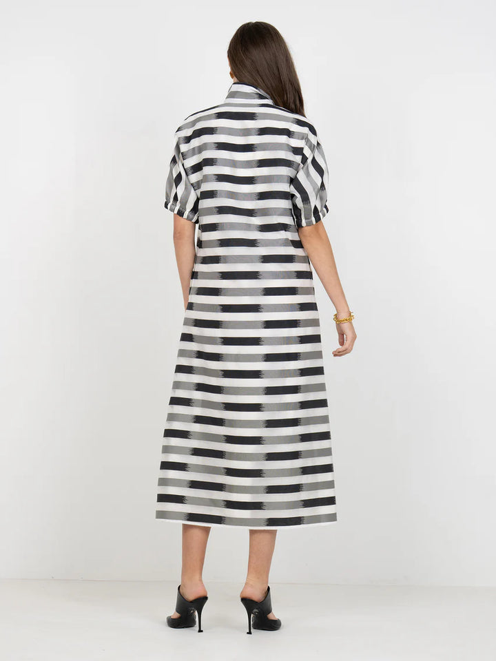 Poppy Maxi (Truffle Stripe)