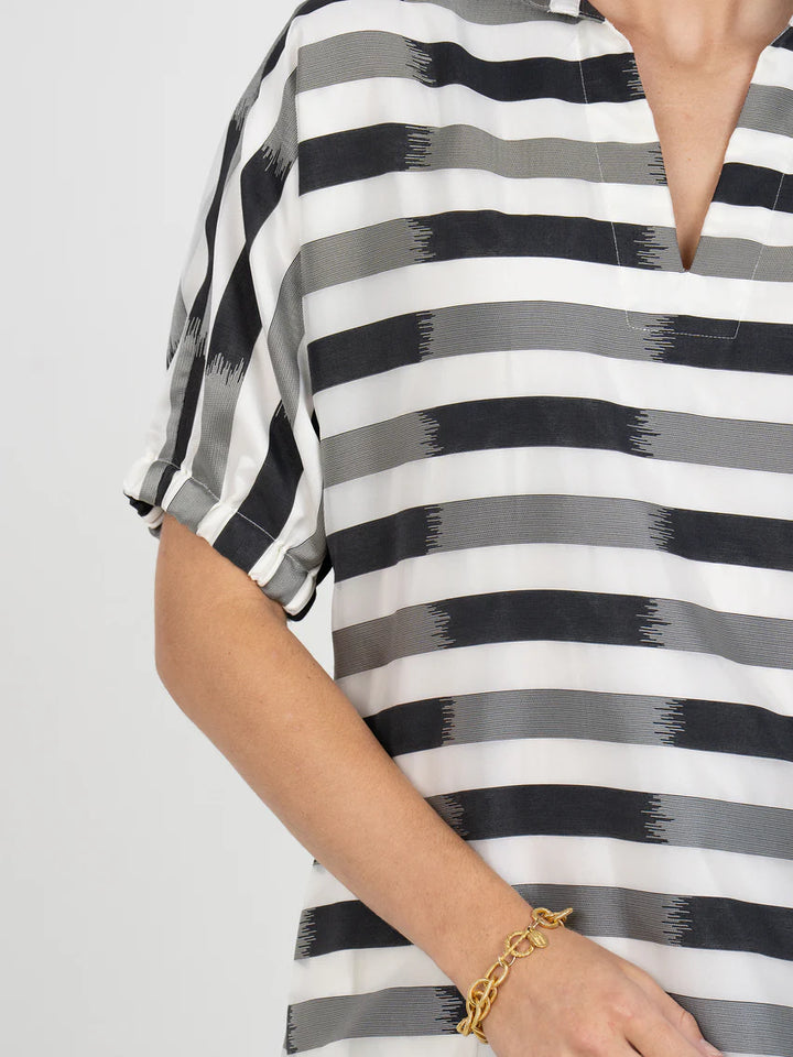 Poppy Maxi (Truffle Stripe)