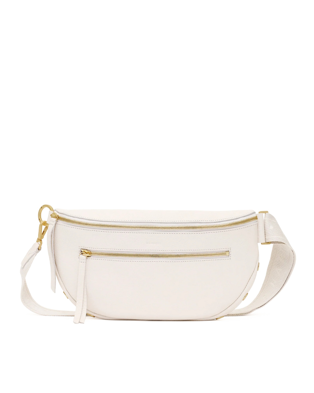 Charles Crossbody Large (Calla Lilly White/Brushed Gold)