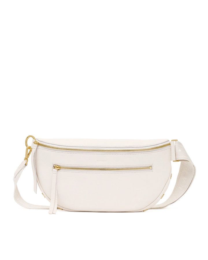 Charles Crossbody Large (Calla Lilly White/Brushed Gold)