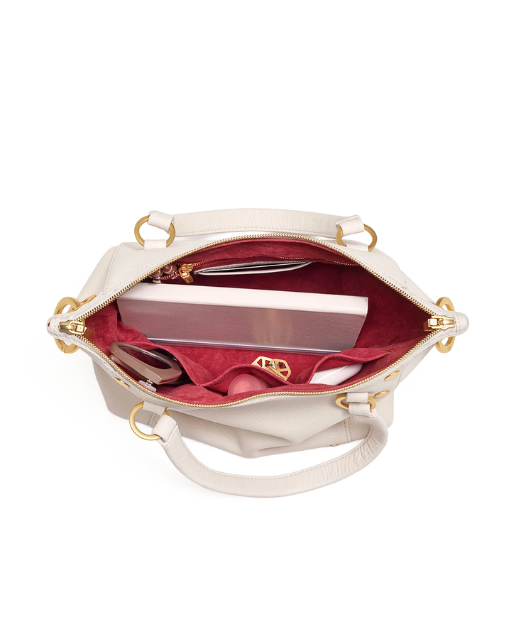Daniel Med (Calla Lily White/Brushed Gold)