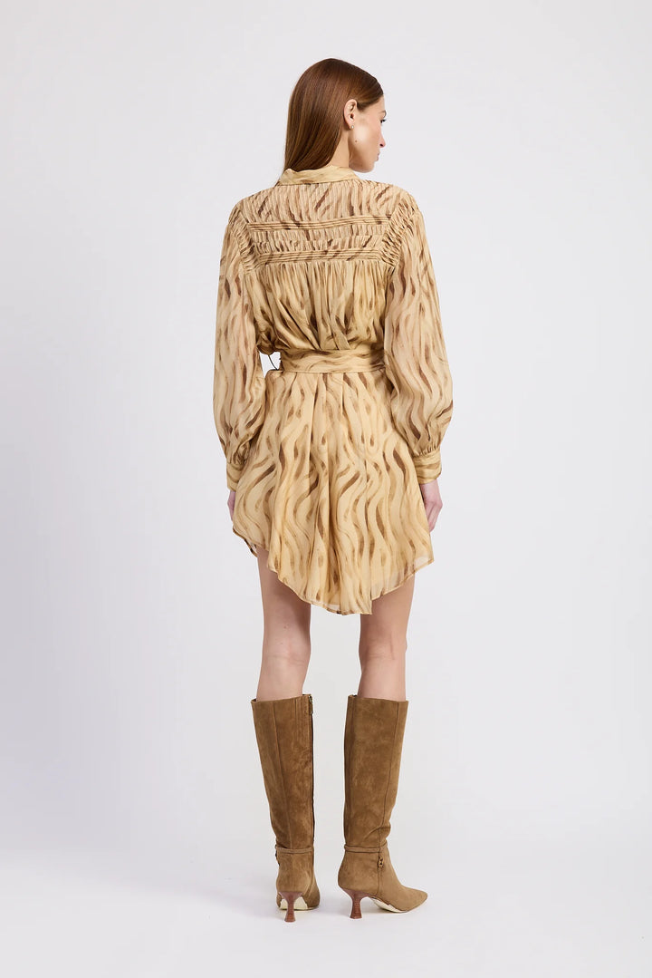 Avayah Dress (Golden Brown)