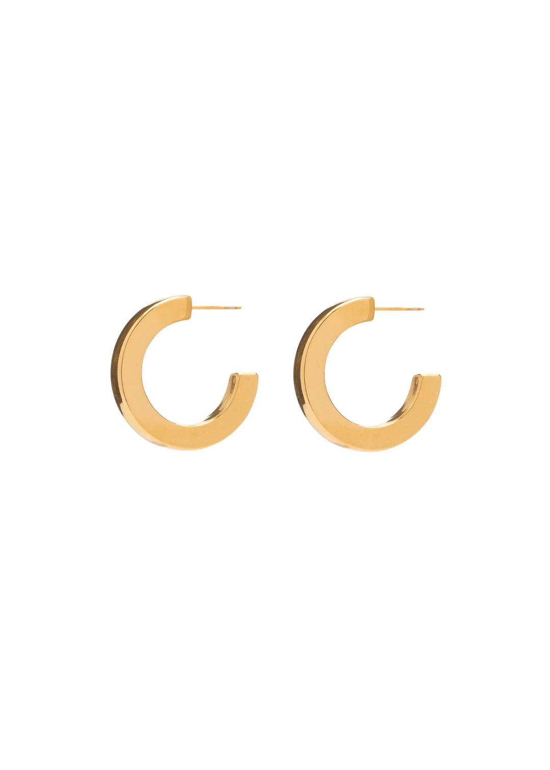 Jane Hoops 30mm (Gold)