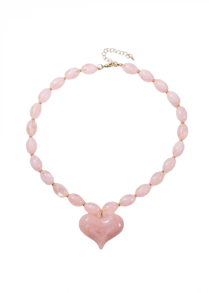 Conlee Necklace (Pink)