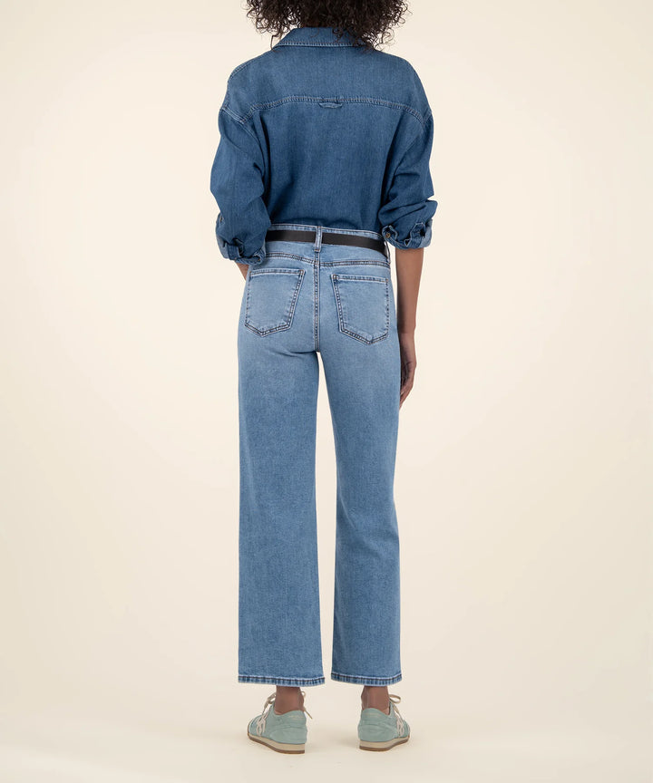 Charlotte High Rise Wide Leg Reg Hem (Incontestable)