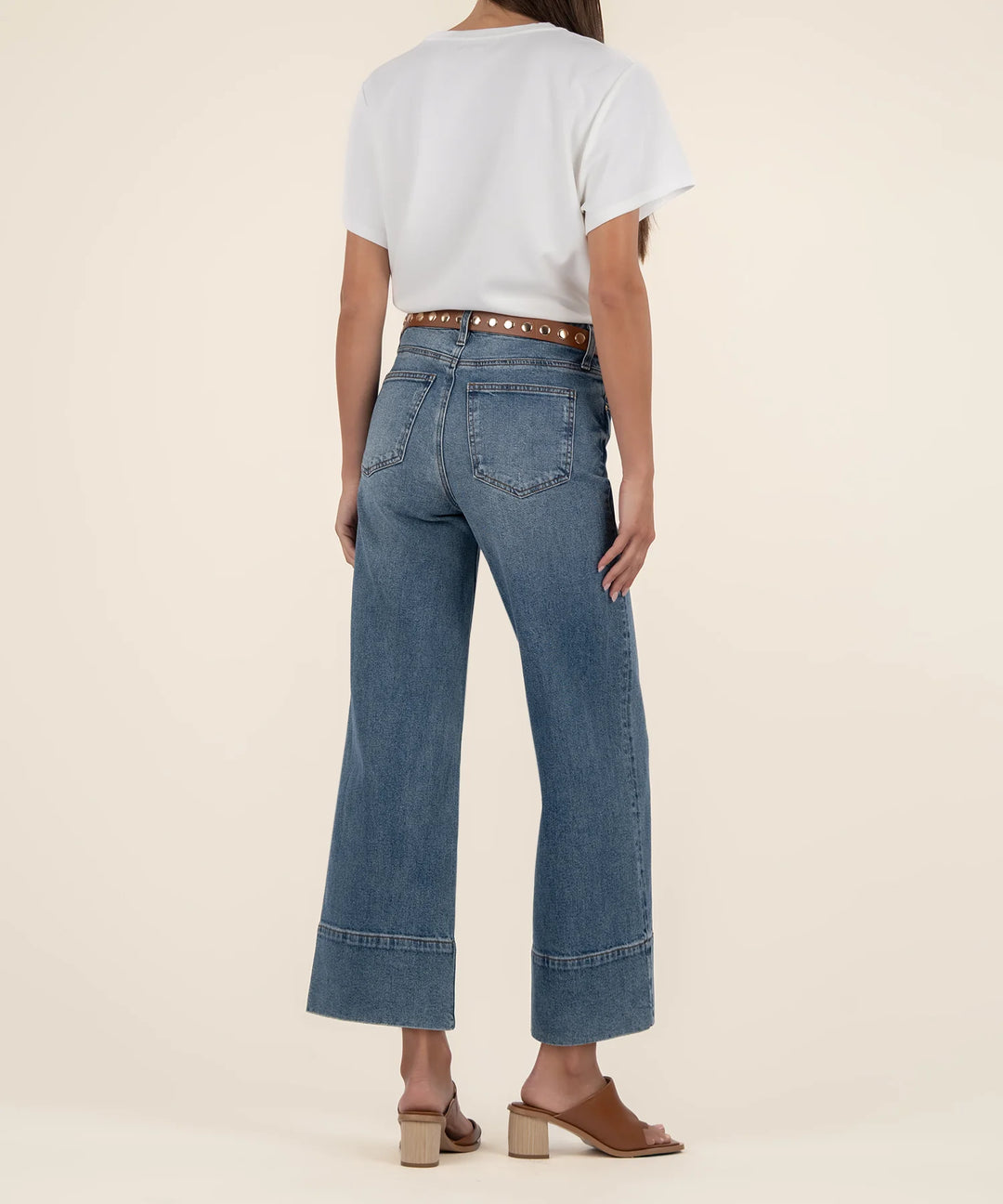 Meg High Rise Wide Hem (Faith)