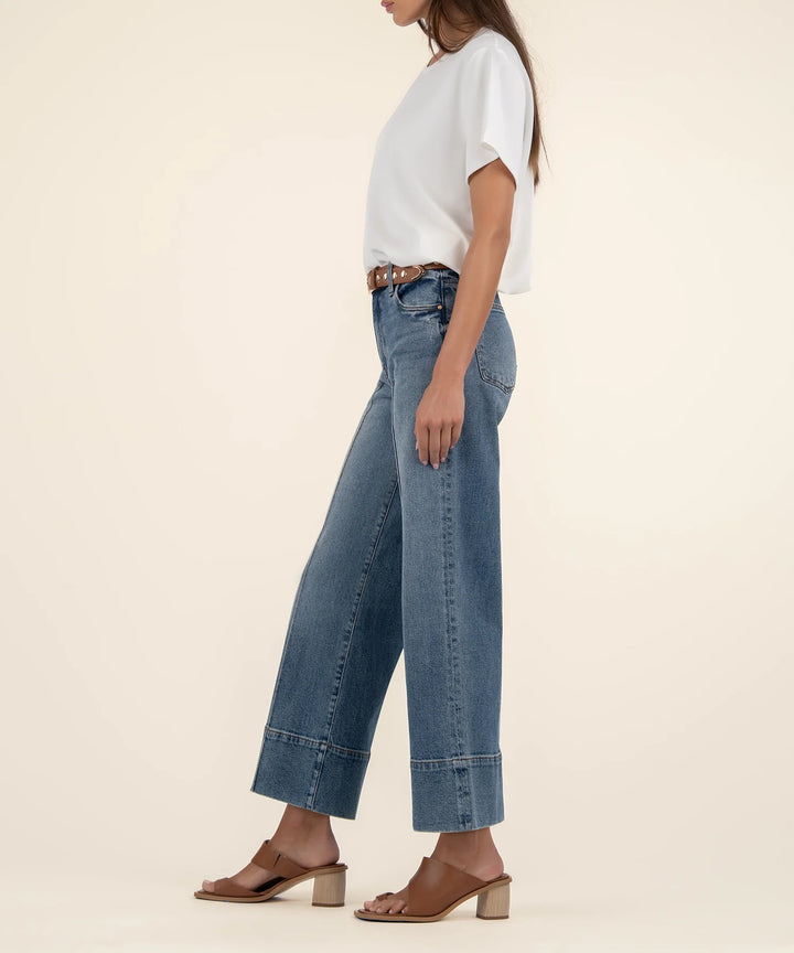 Meg High Rise Wide Hem (Faith)