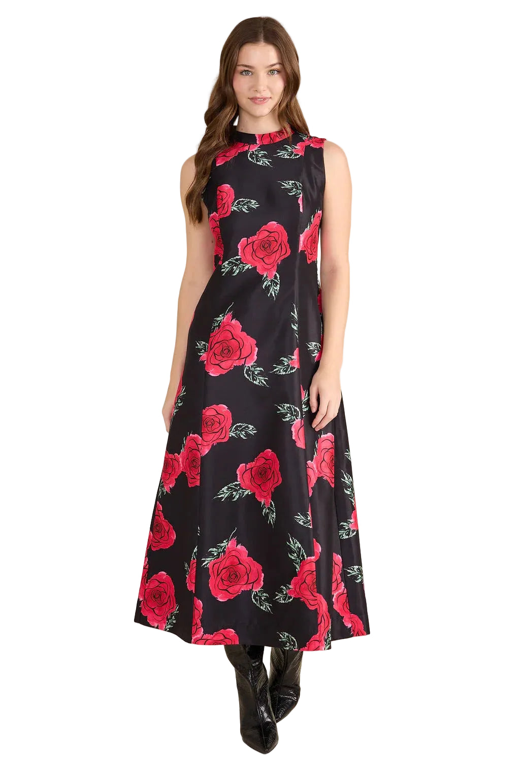 Levina Dress (Rose De Nuit)