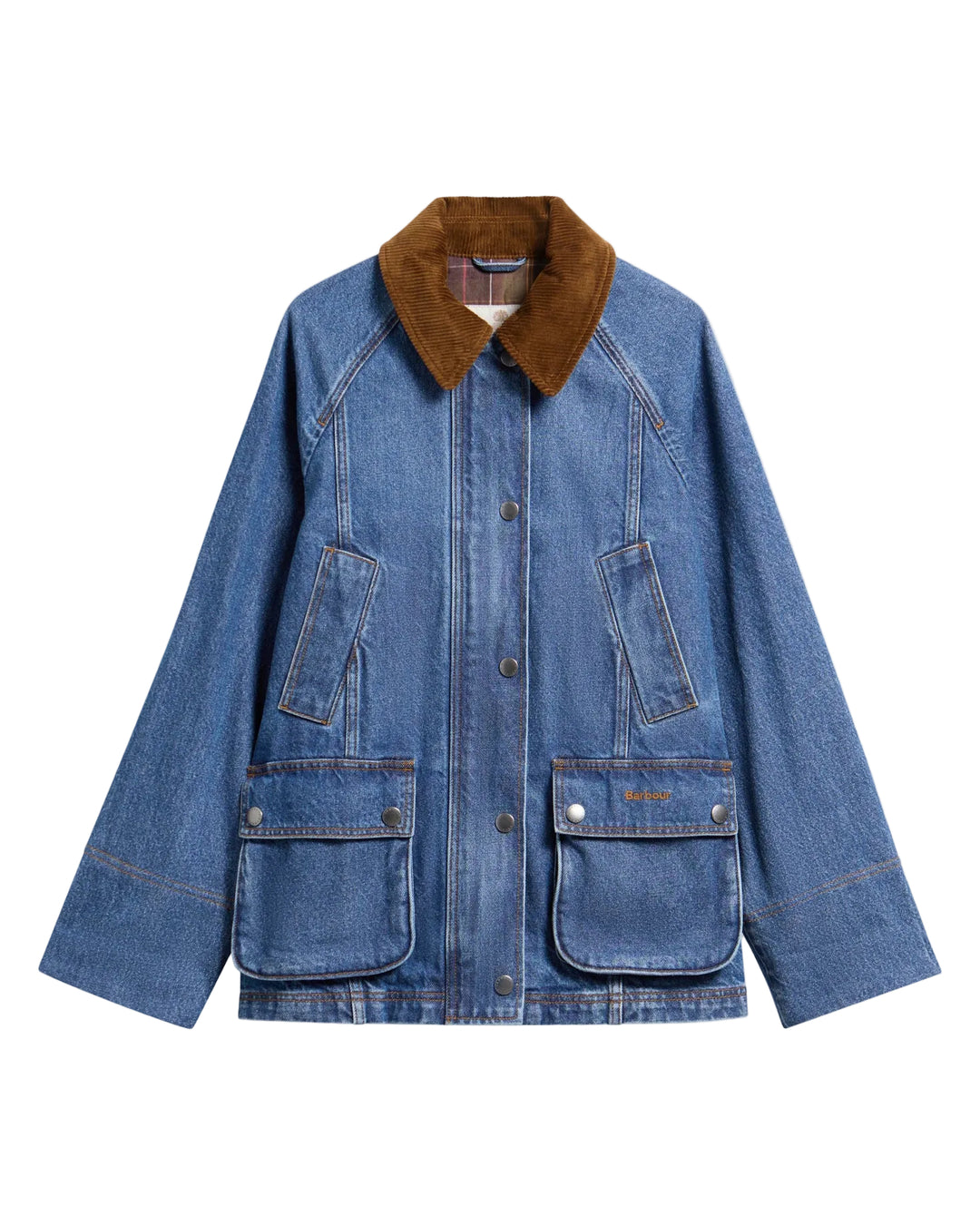 Denim Modern Beadnell Jacket (Mid Blue Denim/Classic)