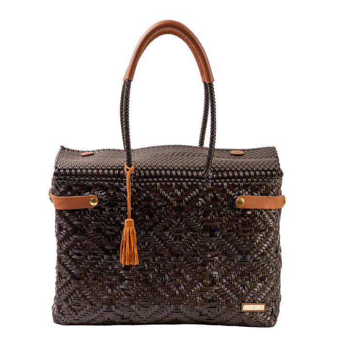 Closed Basket Braided (Solid Brown)