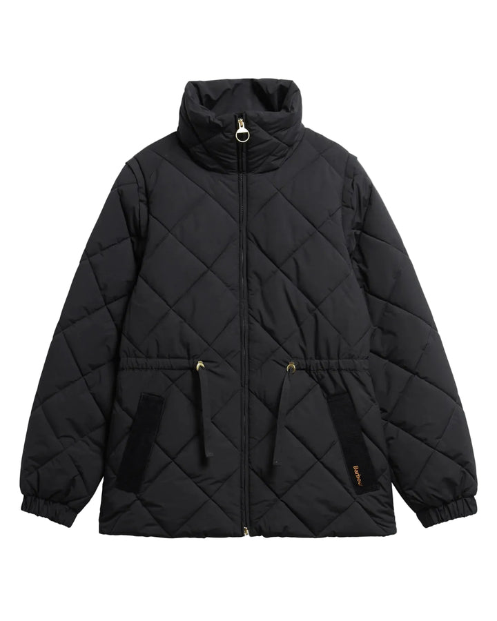 Tanfield Puffer Jacket (Black/Ancient)