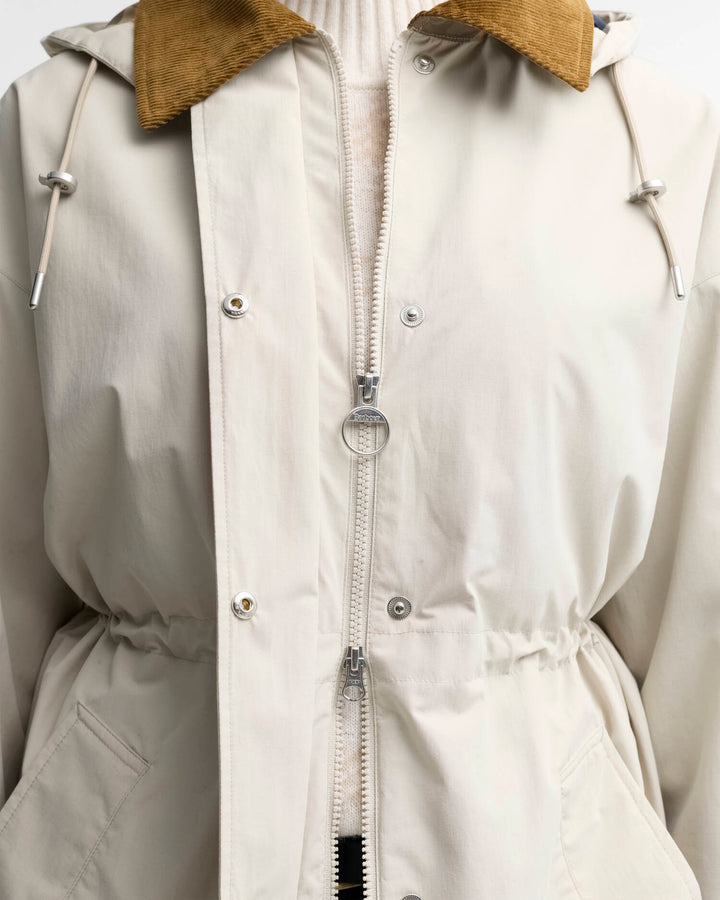Evelyn Showerproof Jacket (Mist/Birchwood Dress)