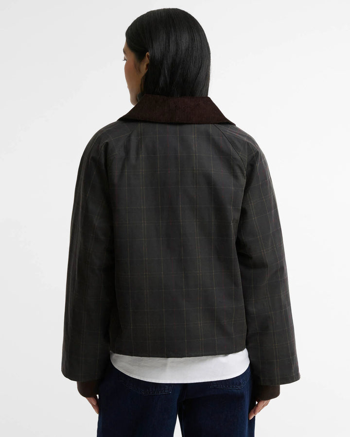 Arlene Checked Wax Jacket (Classic/Shadow Classic)