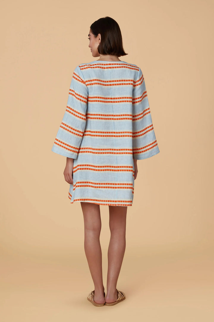 Indie Dress (Capri Stripe)