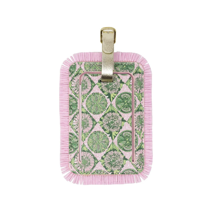 Luggage Tag (Tropical Tiles)