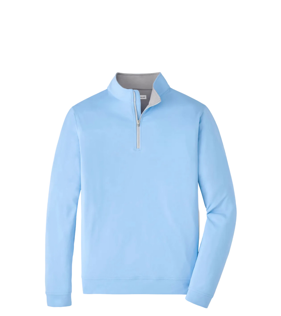 Perth Performance Quarter-Zip  (Cottage Blue)