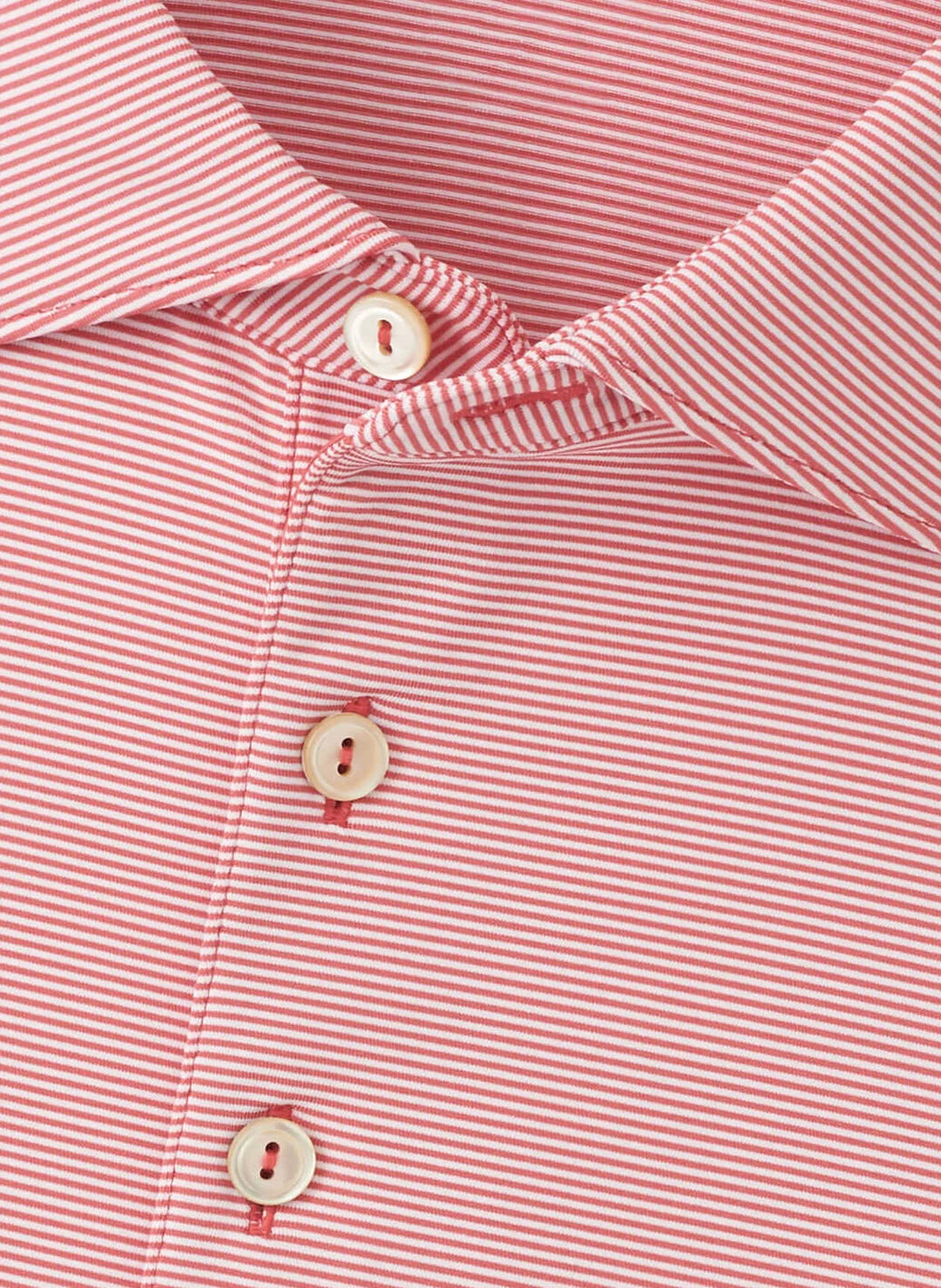 Jubilee Performance Jersey Polo (Tango Pink)