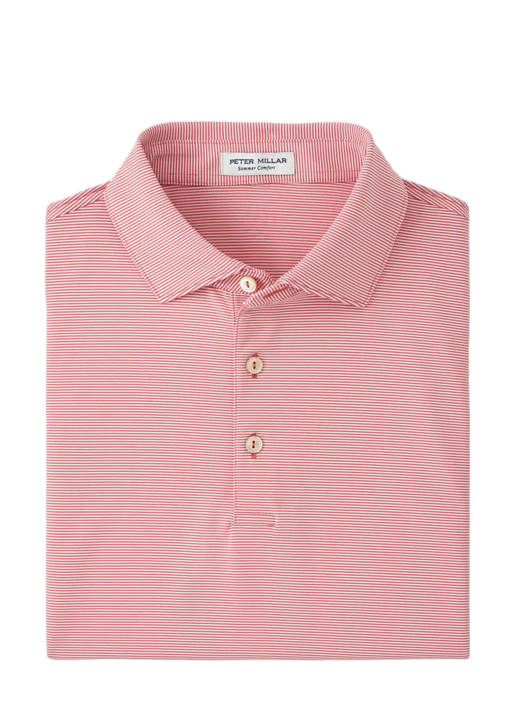Jubilee Performance Jersey Polo (Tango Pink)
