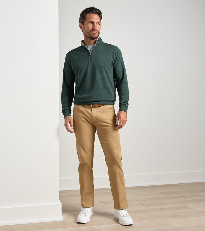 Signature Sateen 5 Pkt Pant (Peanut)