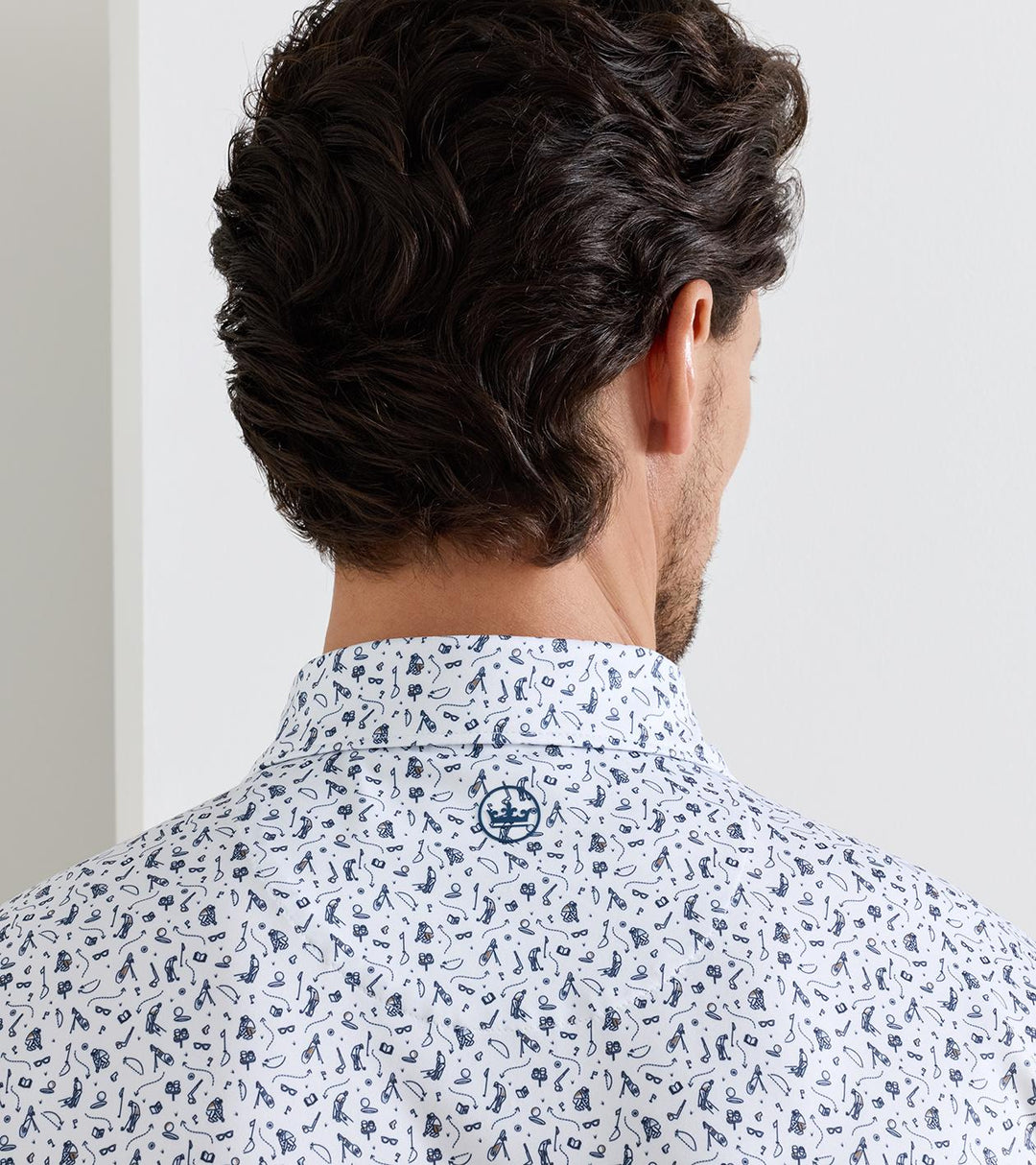 Phoenix Performance Polo (White/Bluebird)