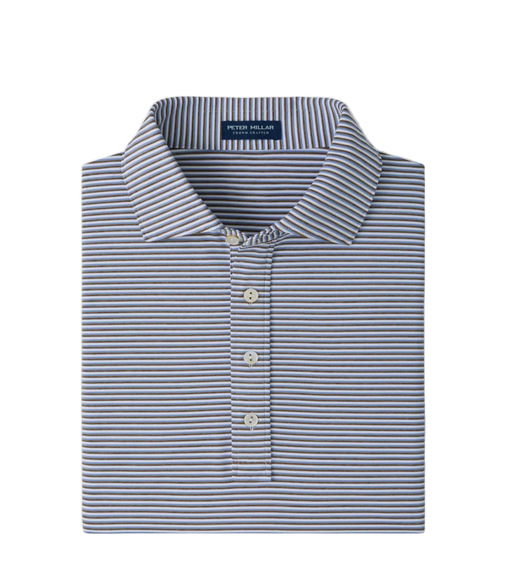 Rondo Performance Polo  (White/Light Mocha)