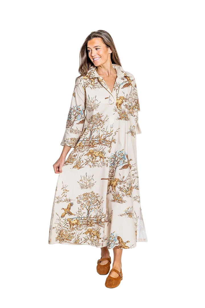 Ruthie Shirt Dress Long (Maple Field &amp; Feather)