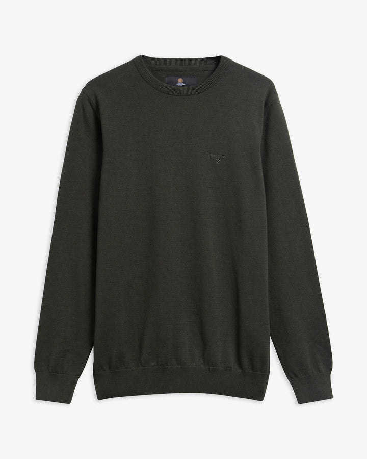 Pima Cotton Crew Neck Sweater (Sage)